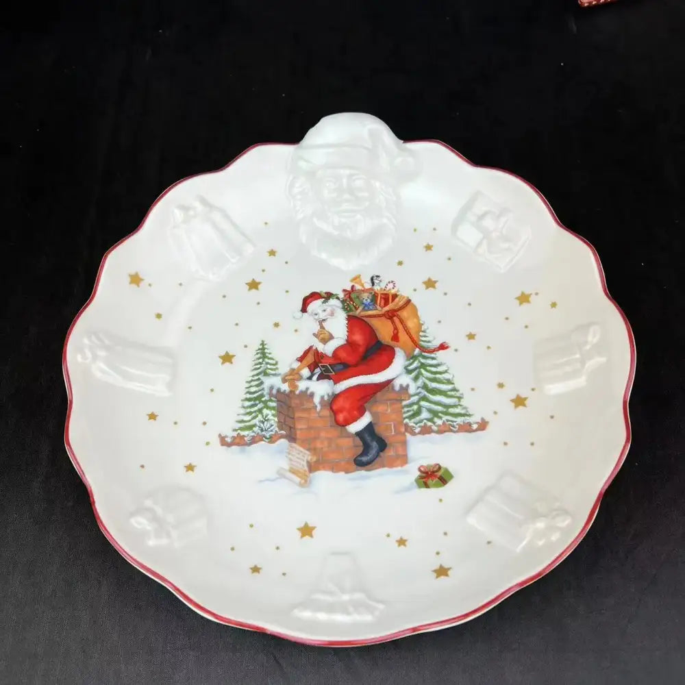 Red Ceramic Dinnerware Set