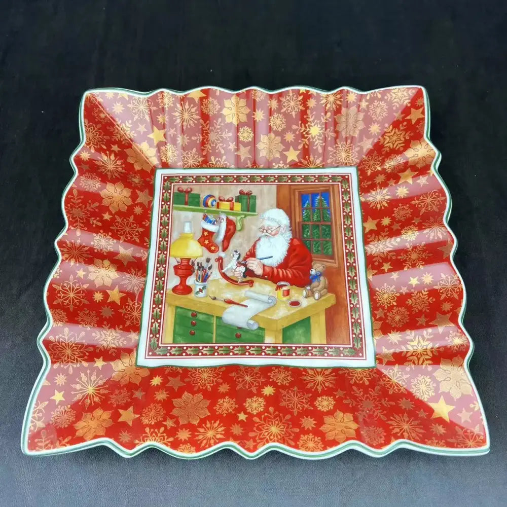 Red Ceramic Dinnerware Set