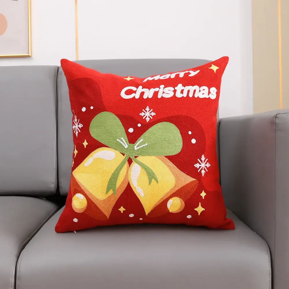 Red Christmas Cushion Cover