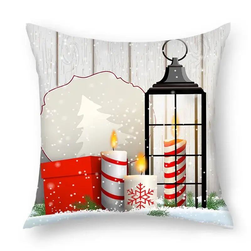 Green Nordic Pillow Cover