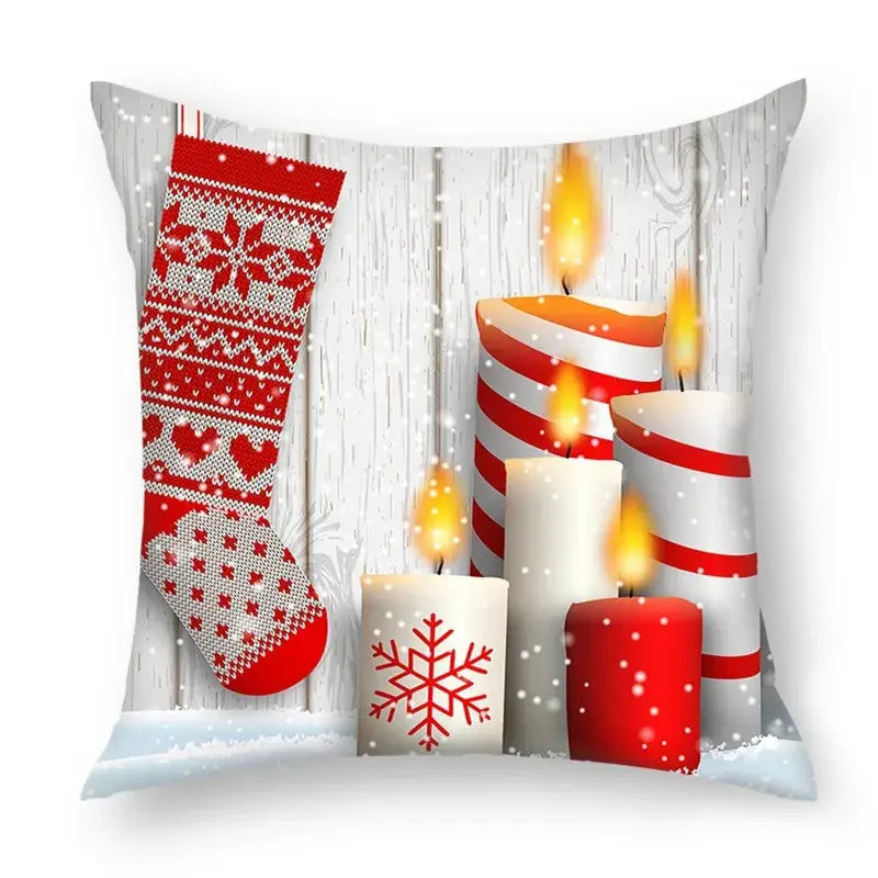 Green Nordic Pillow Cover