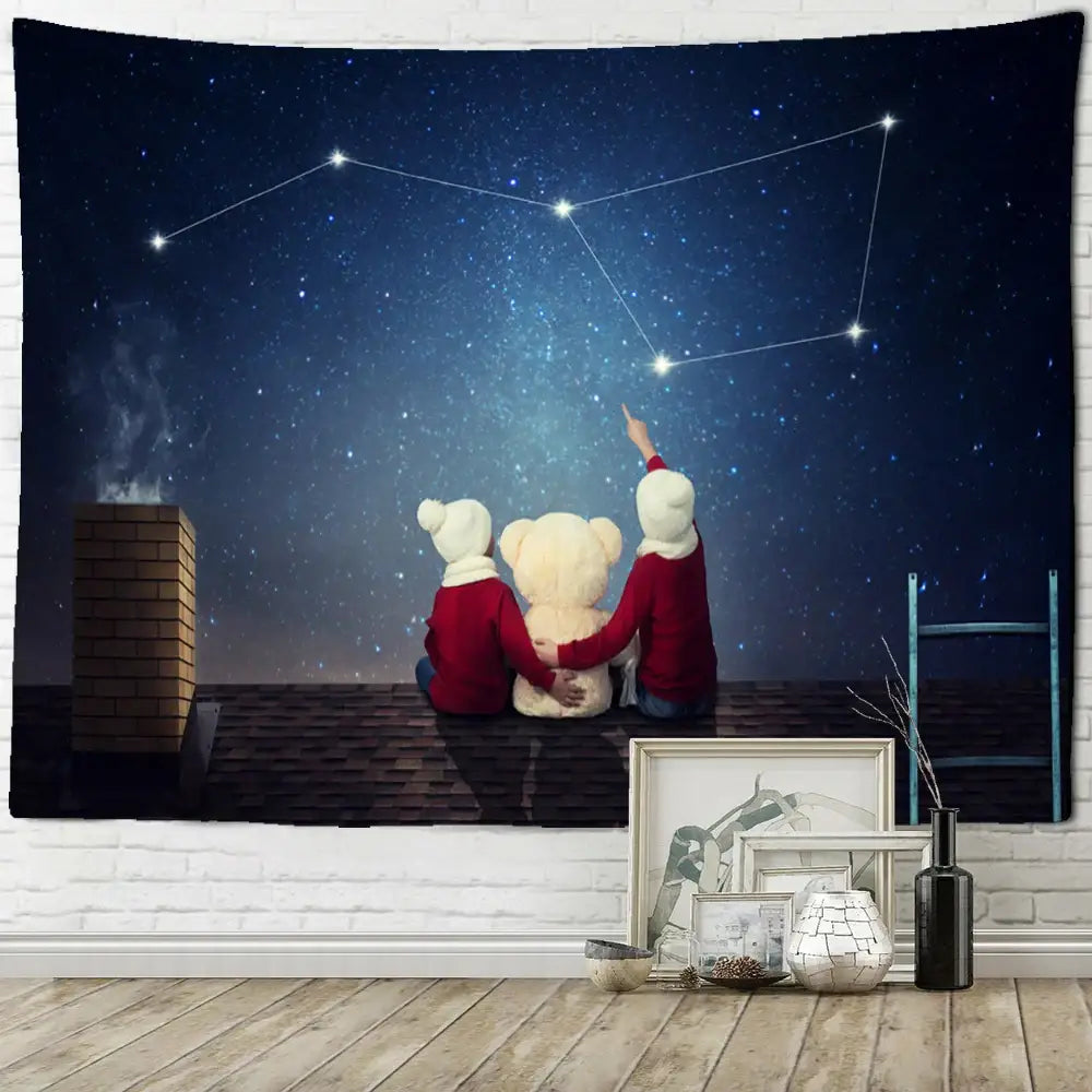 Santa Claus Christmas Tapestry