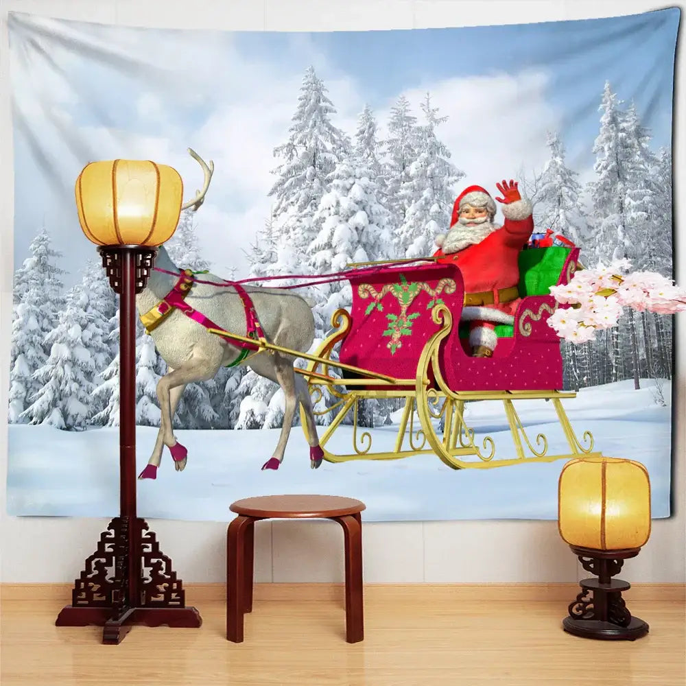 Santa Claus Christmas Tapestry