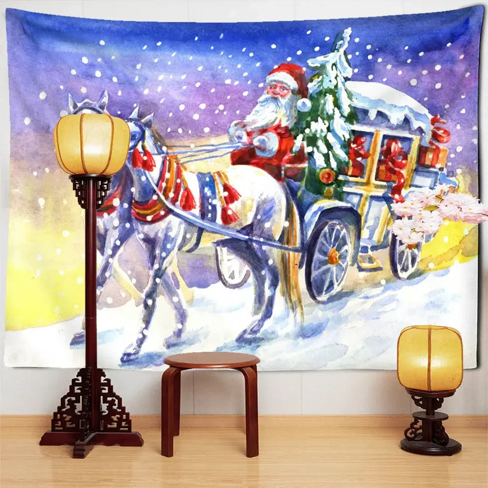 Santa Claus Christmas Tapestry