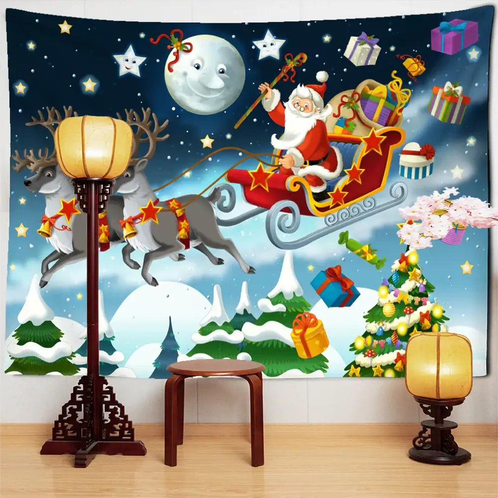 Santa Claus Christmas Tapestry