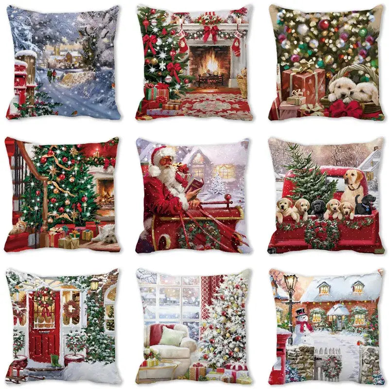 Plush Festive Pillowcase