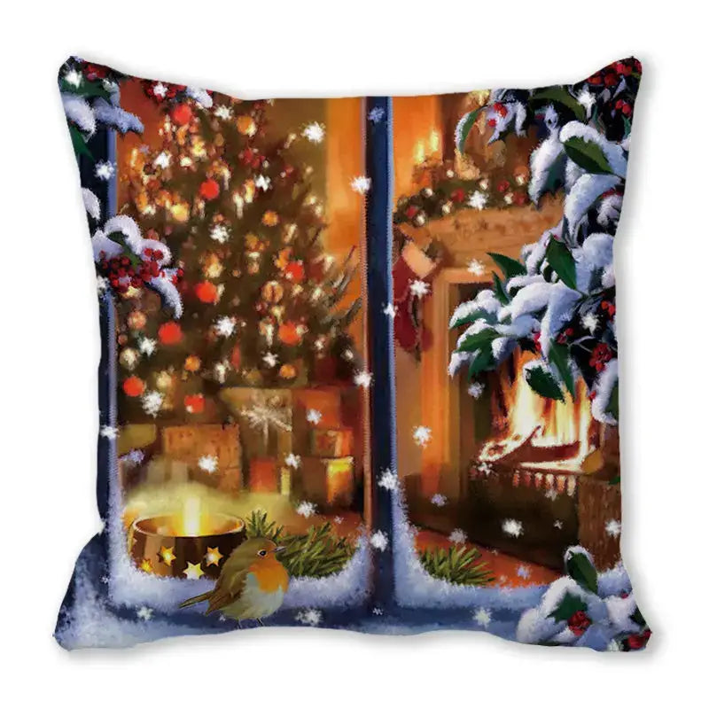 Plush Festive Pillowcase