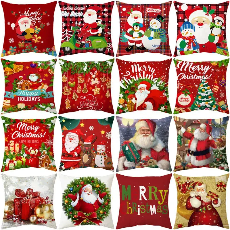 Santa Claus Pillow Cover