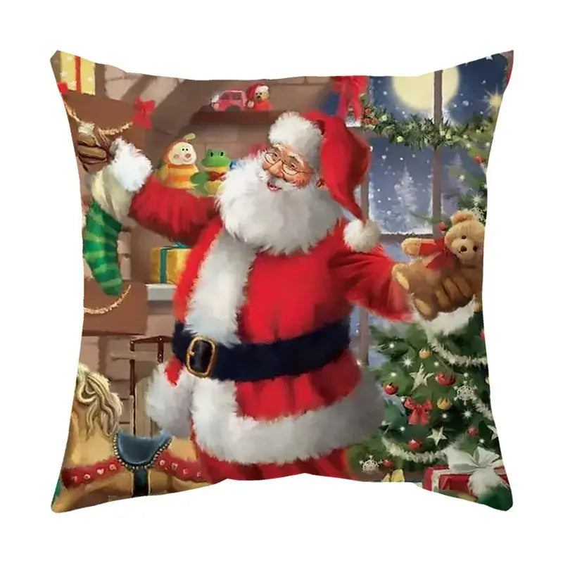 Santa Claus Pillow Cover