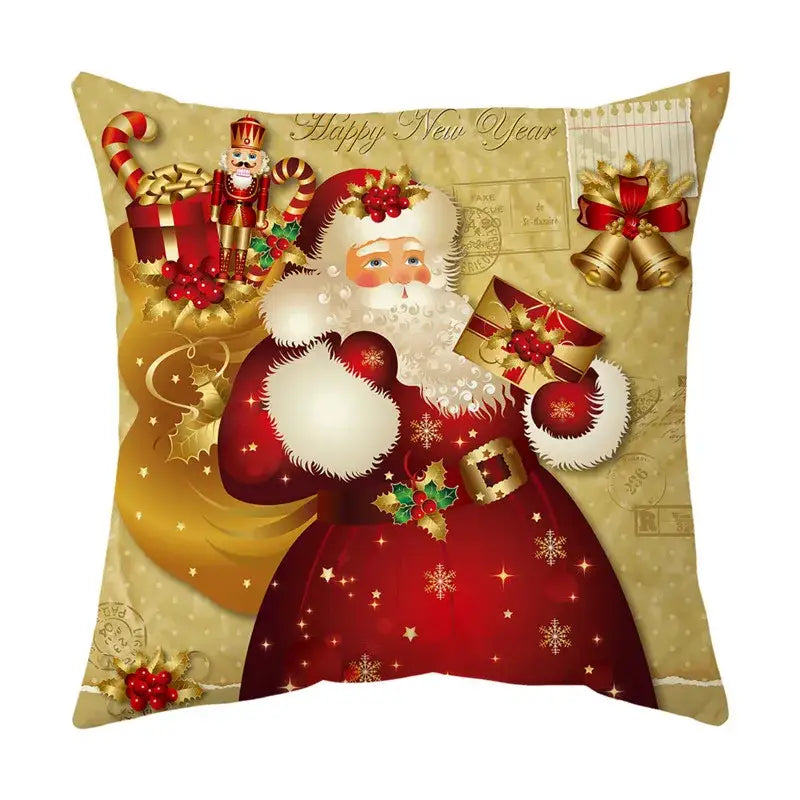 Santa Claus Pillow Cover