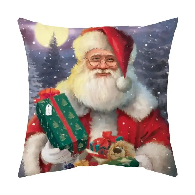 Santa Claus Pillow Cover