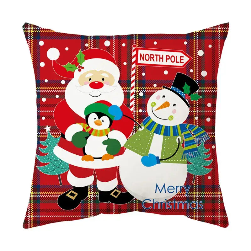 Santa Claus Pillow Cover
