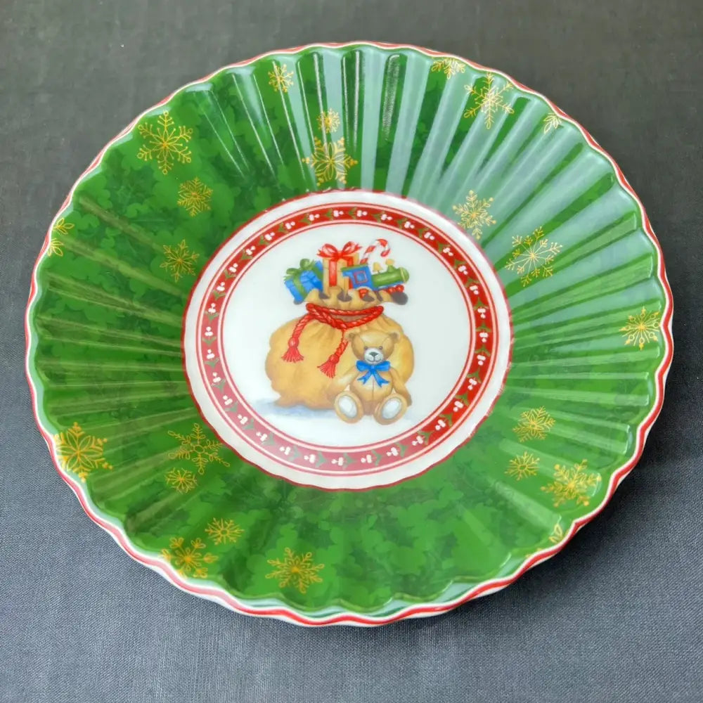 Red Green Ceramic Tableware
