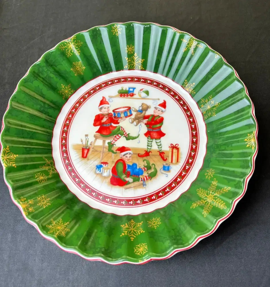 Red Green Ceramic Tableware