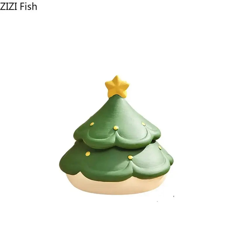 Ceramic Christmas Tree Ashtray
