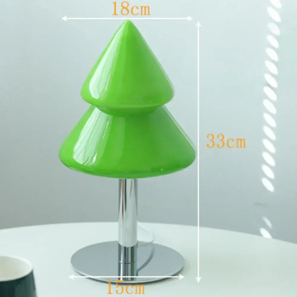Glass Tiered Table Lamp