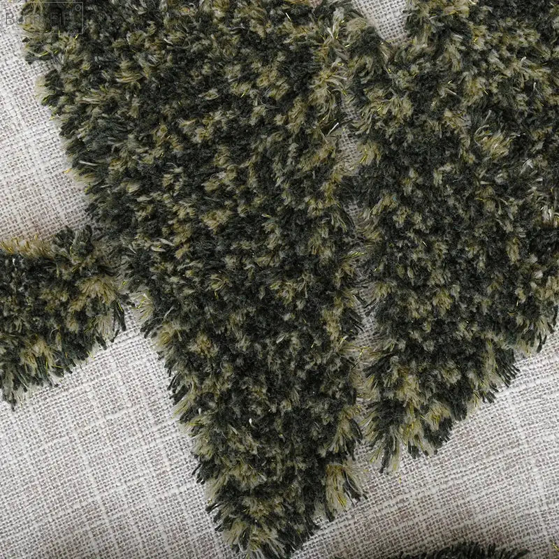 Gold Green Red Holiday Pillow