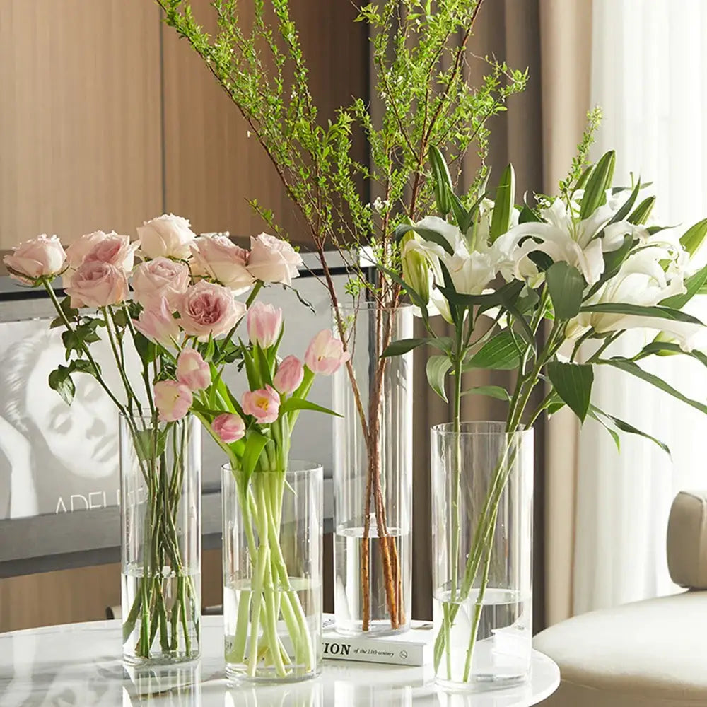 Acrylic Hurricane Flower Vase