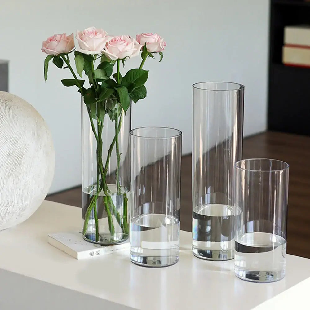 Acrylic Hurricane Flower Vase