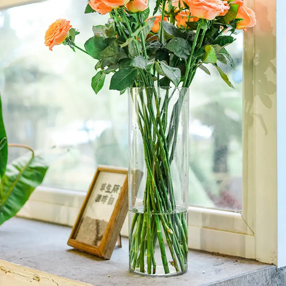 Acrylic Hurricane Flower Vase