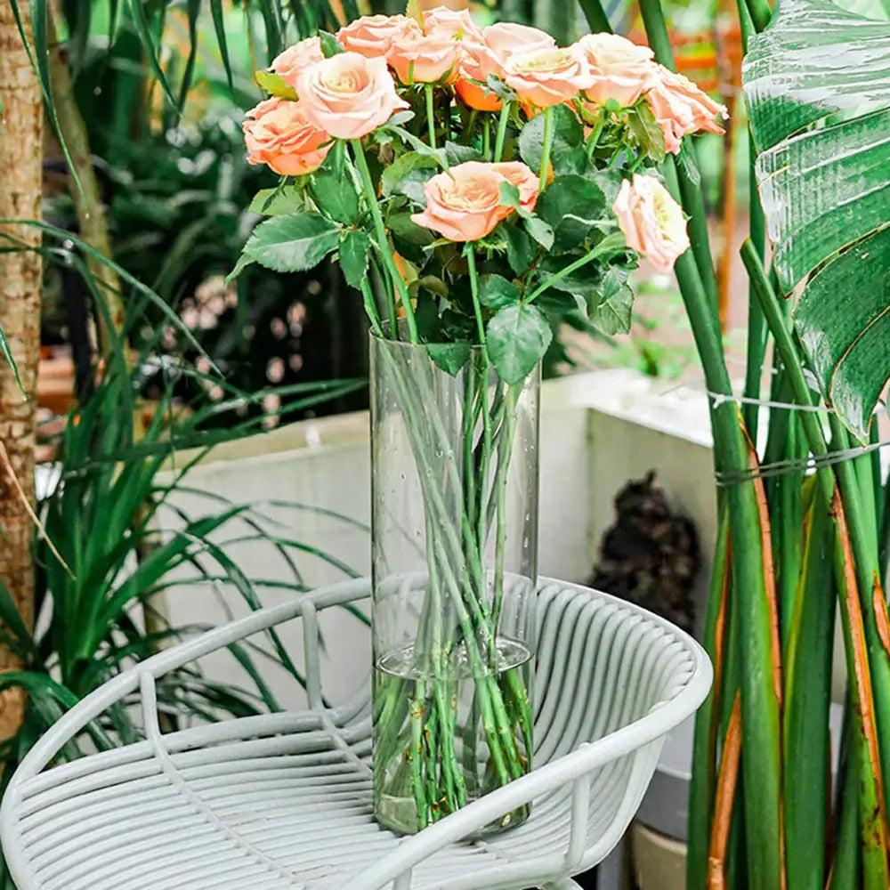 Acrylic Hurricane Flower Vase
