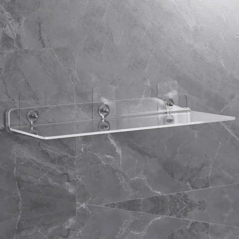 Clear Acrylic Wall Shelf