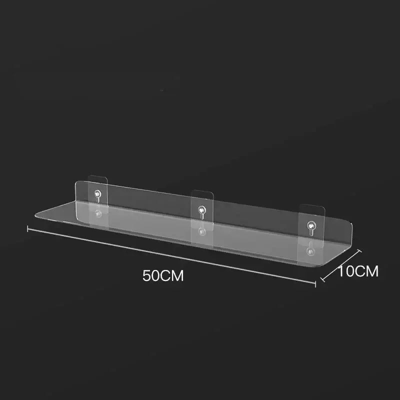 Clear Acrylic Wall Shelf