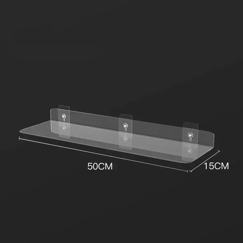 Clear Acrylic Wall Shelf