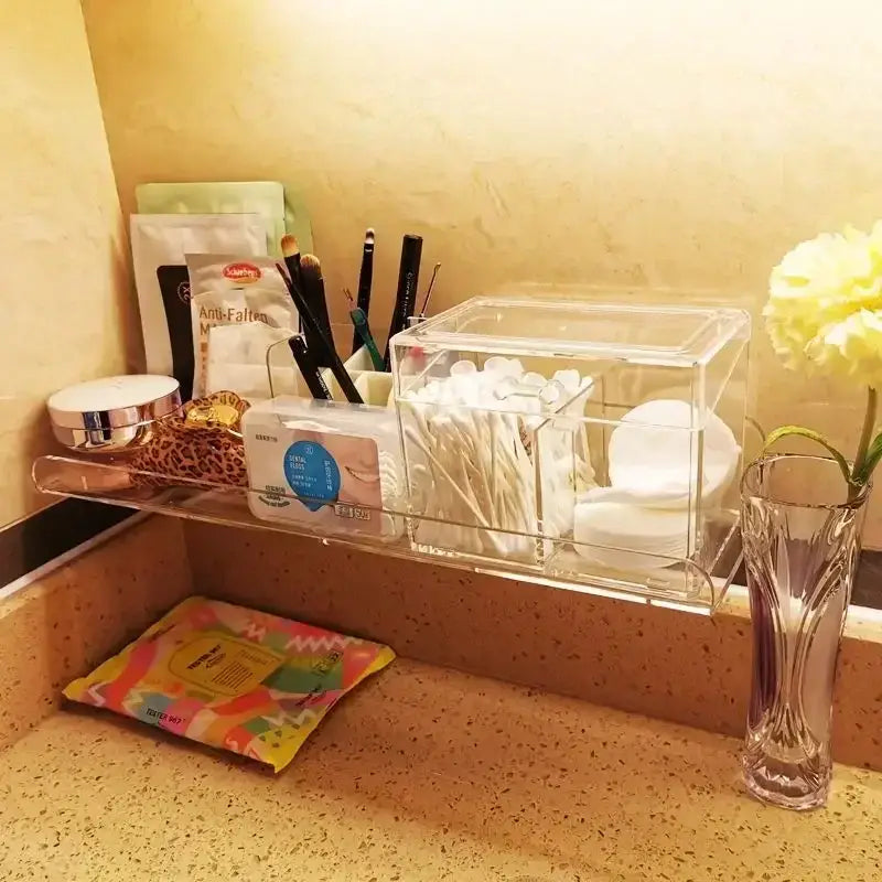 Clear Acrylic Wall Shelf