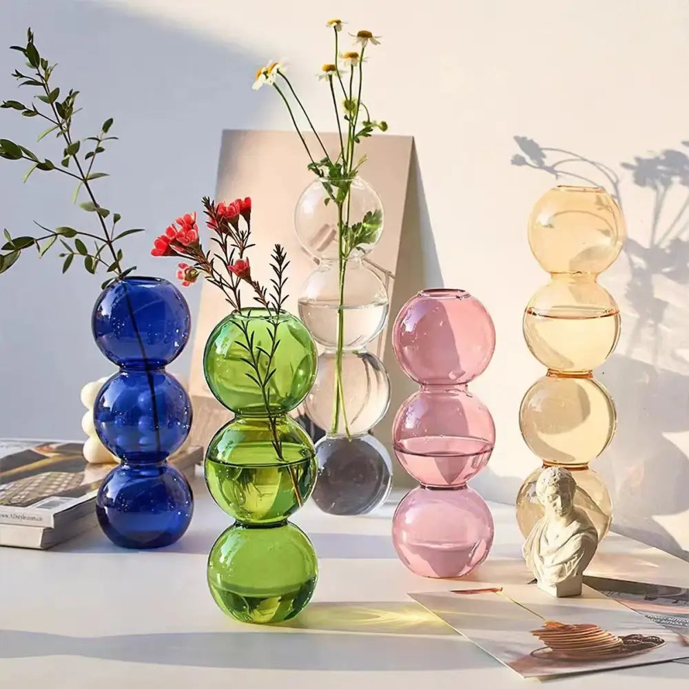 Glass Bubble Vase
