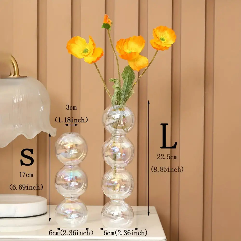 Glass Bubble Vase