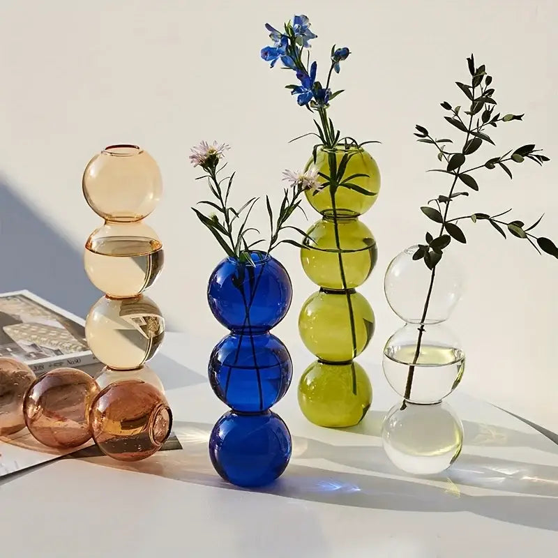 Glass Bubble Vase