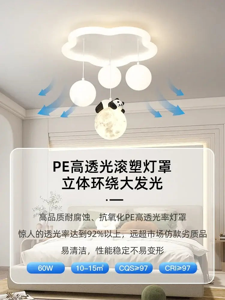 Bubble Panda Ceiling Light