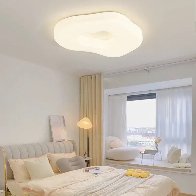 White LED Cookie Chandelier