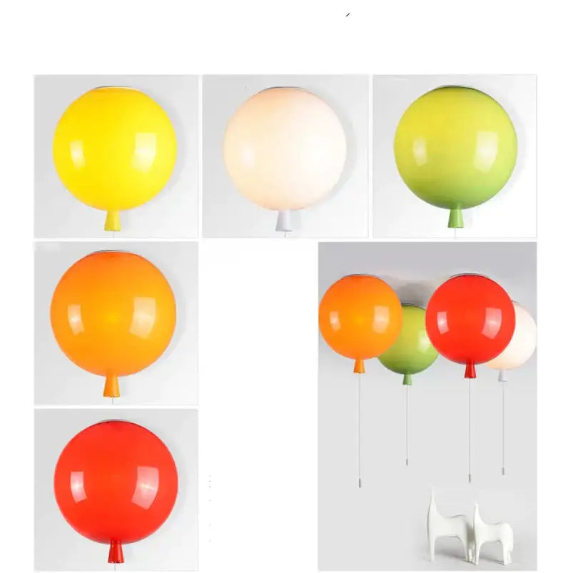 Colorful Balloon Ceiling Lamps