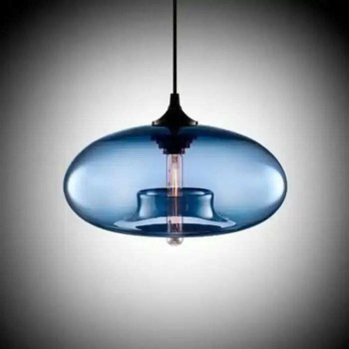 Amber Gray LED Pendant Light