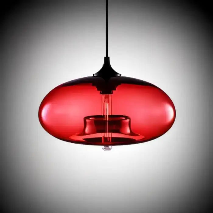 Amber Gray LED Pendant Light