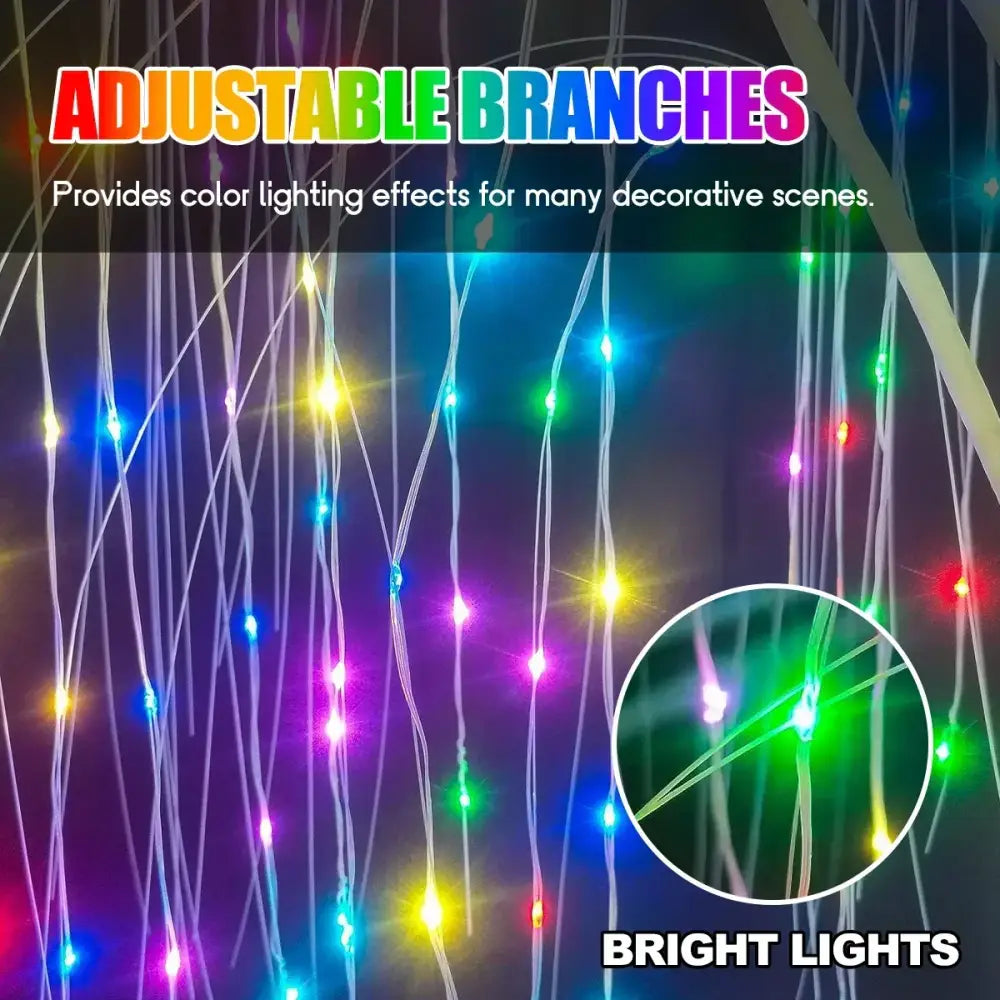 Colorful Willow Tree Light