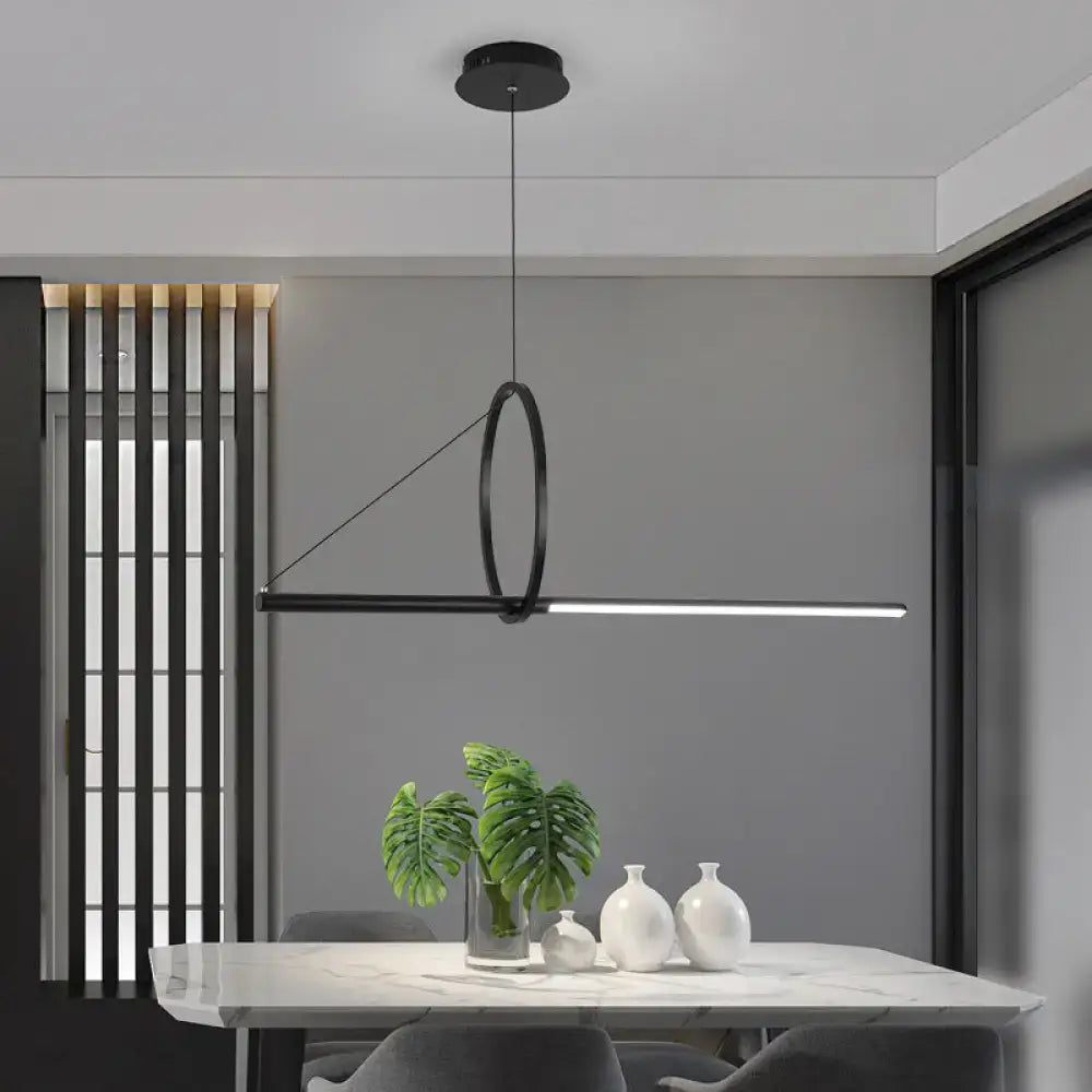 Black Linear LED Ceiling
