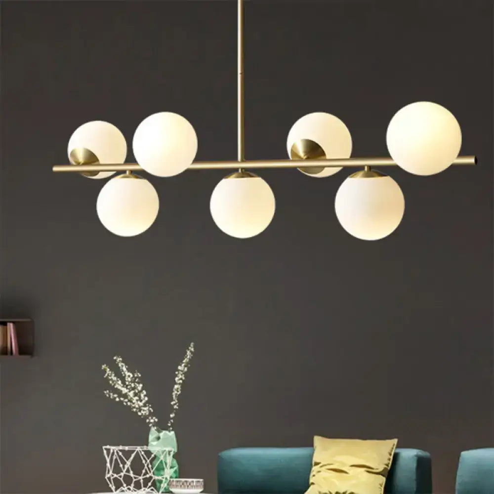 Brass Sphere Pendant Lamp