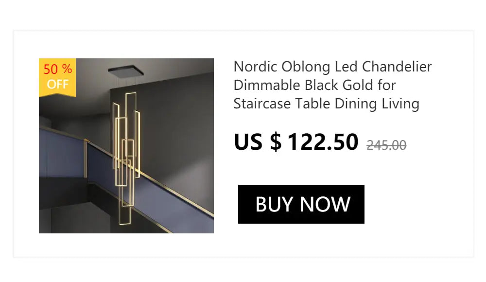 Gold Curved LED Chandelier 60-200cm