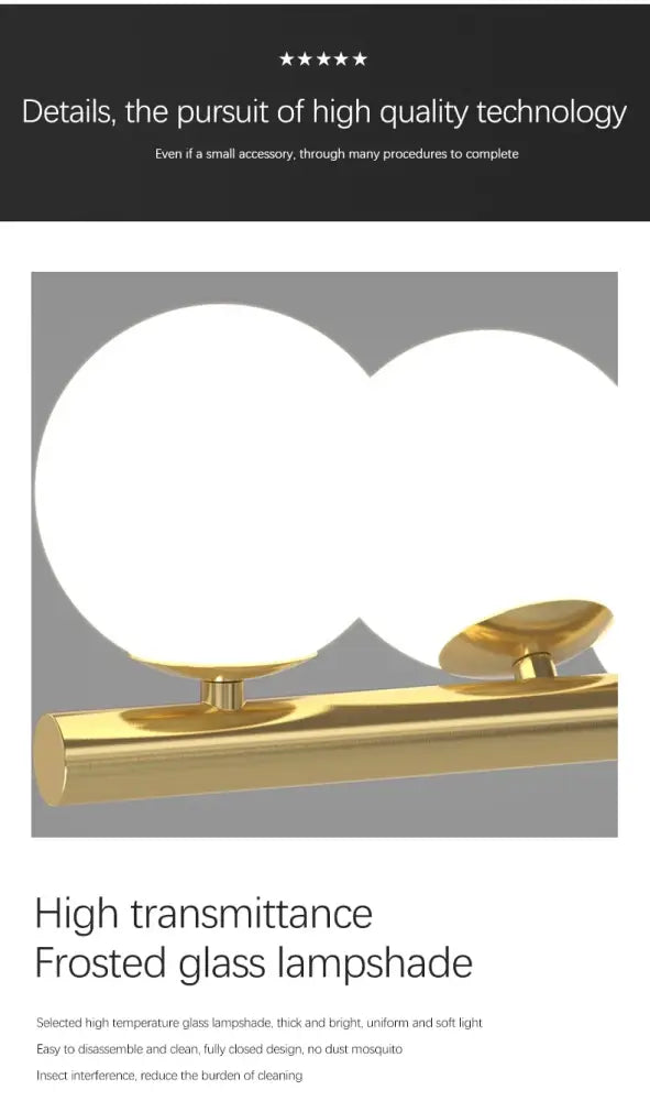 Gold Glass Ceiling Chandelier