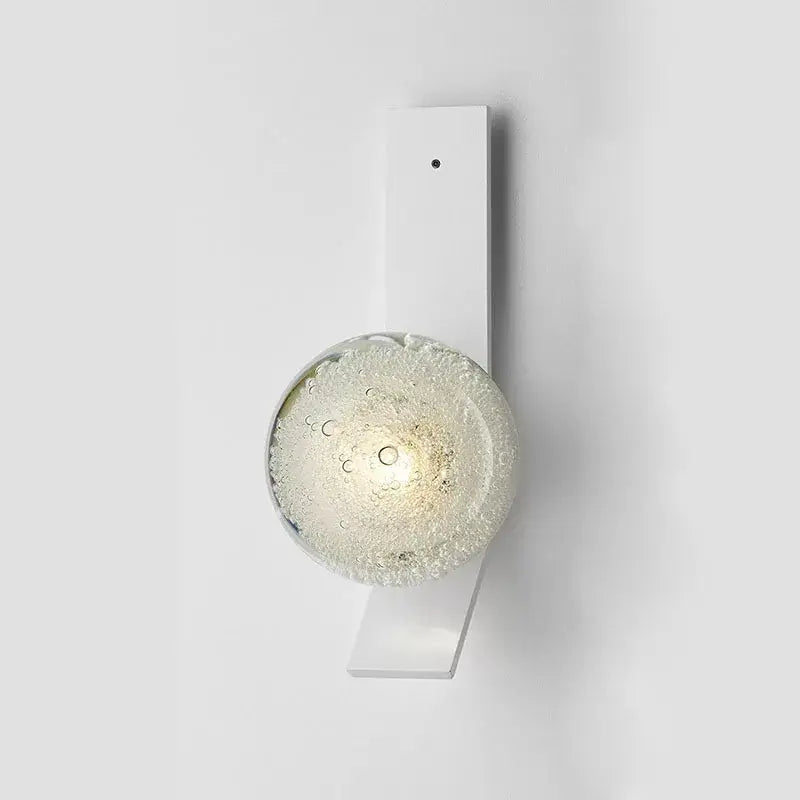 Brushed Brass Bubble Sconce