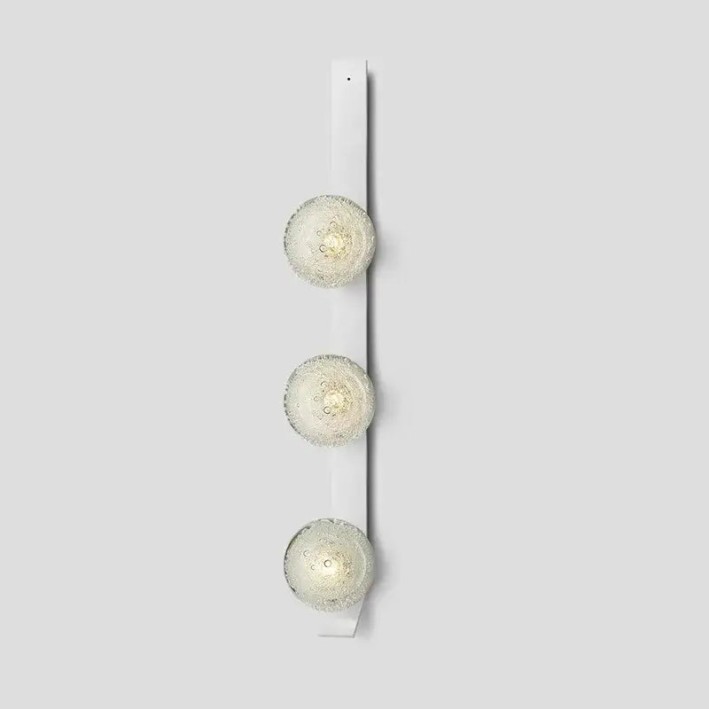 Brushed Brass Bubble Sconce