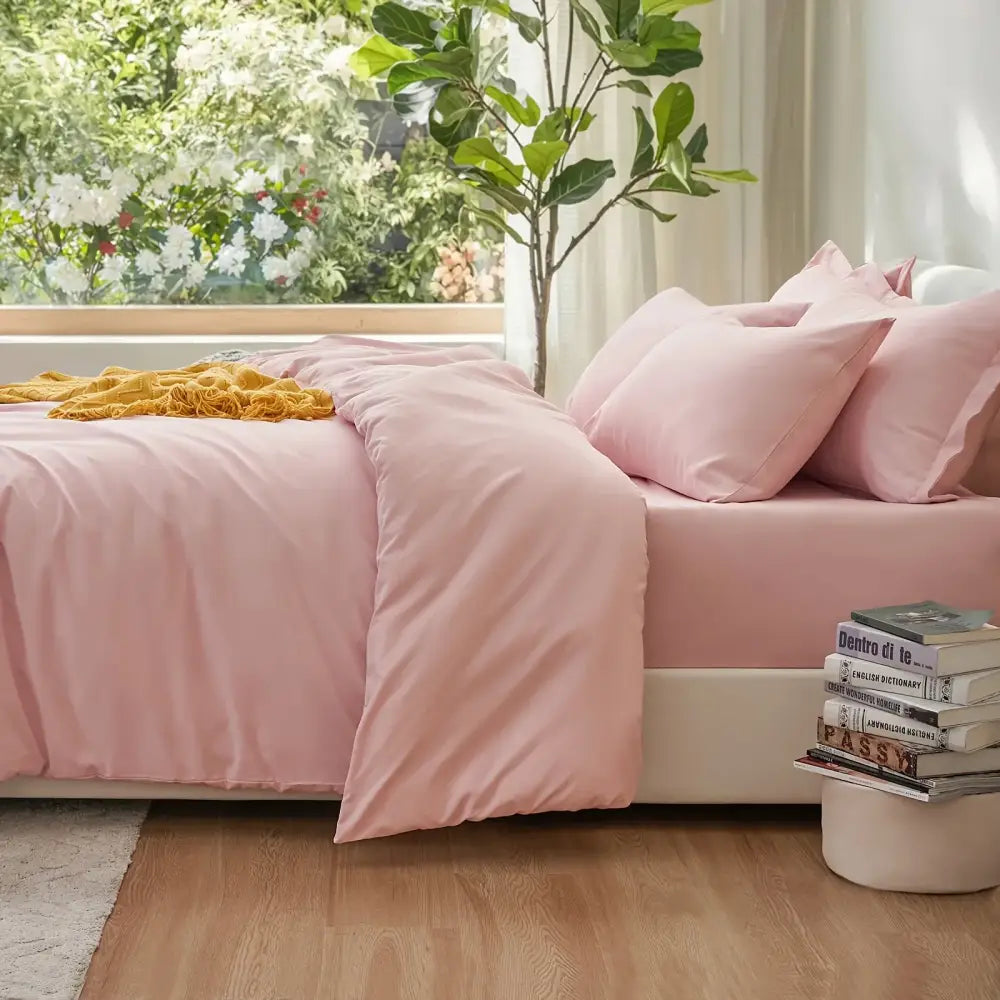 Black Satin Duvet Set