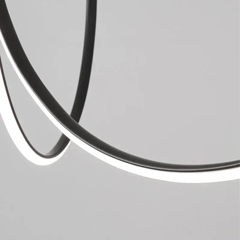 Copper Nordic Chandelier Light