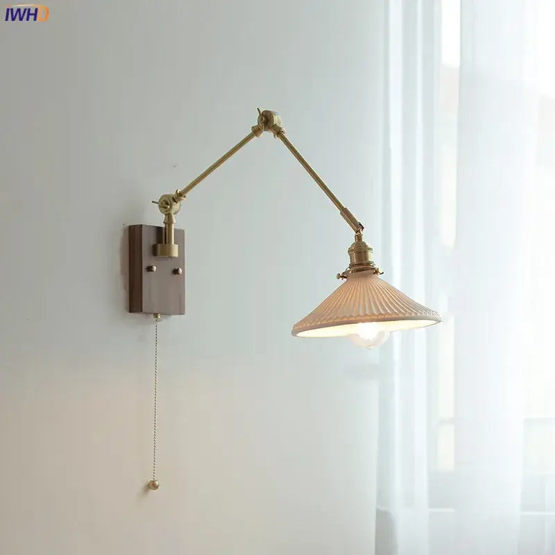 Copper Swing Arm Lamp