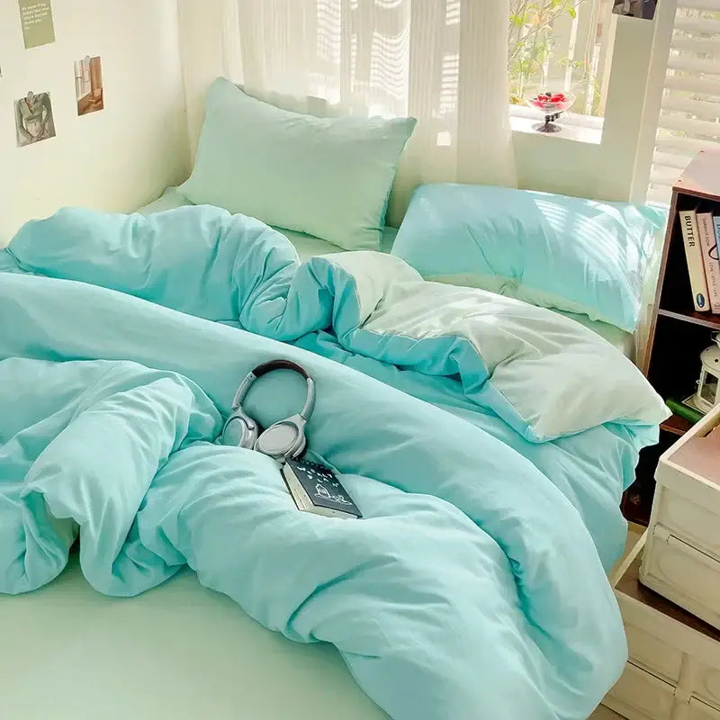 Cream Cotton Bedding Set