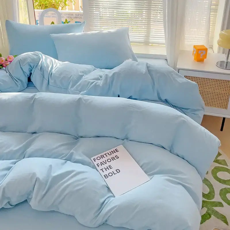 Cream Cotton Bedding Set