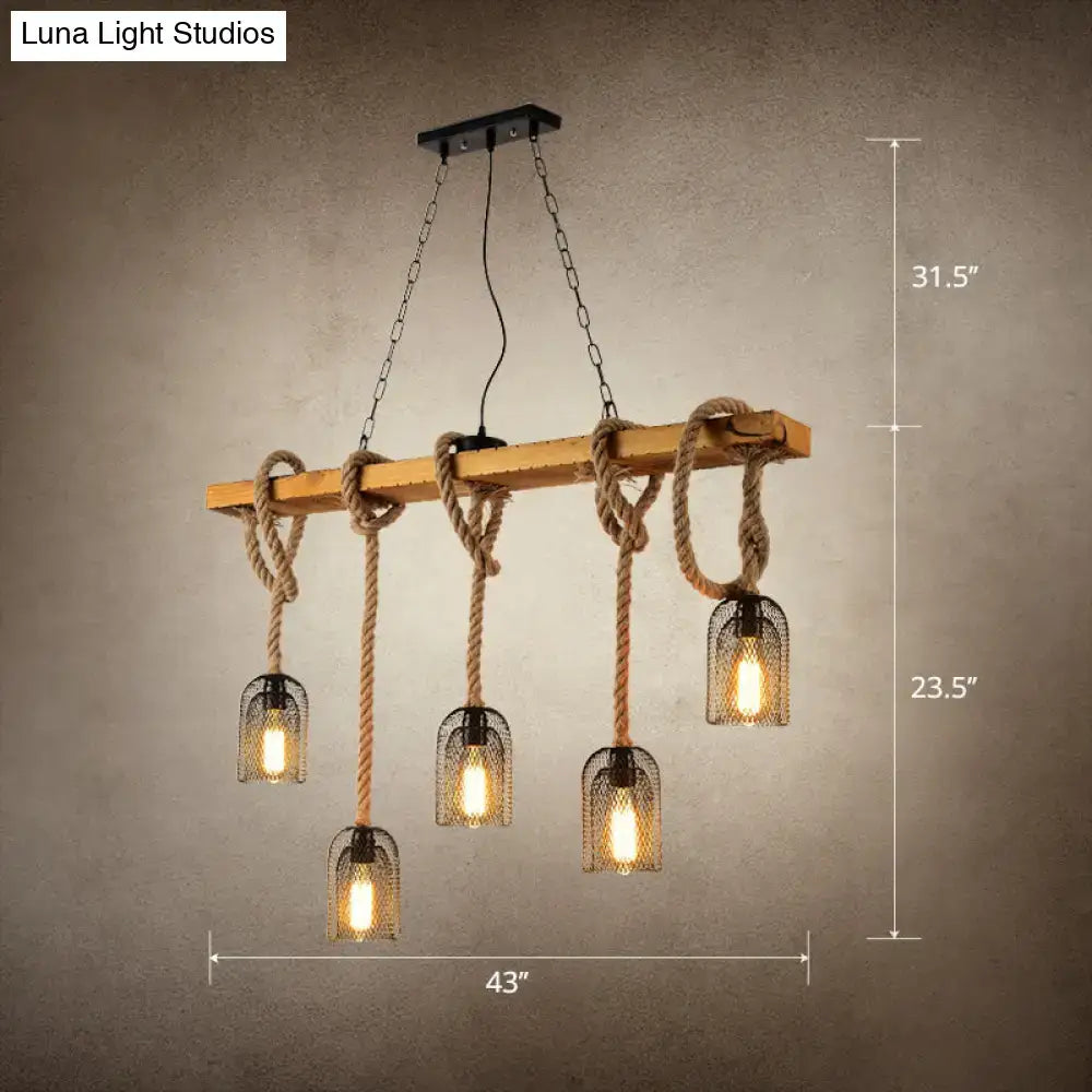 Mesh Industrial Pendant Lamp